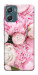 Чохол Pink peonies для Motorola Moto G06