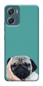 Чехол Спящий мопс для Motorola Moto G06