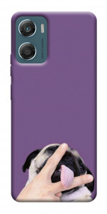 Чехол Мопс для Motorola Moto G06