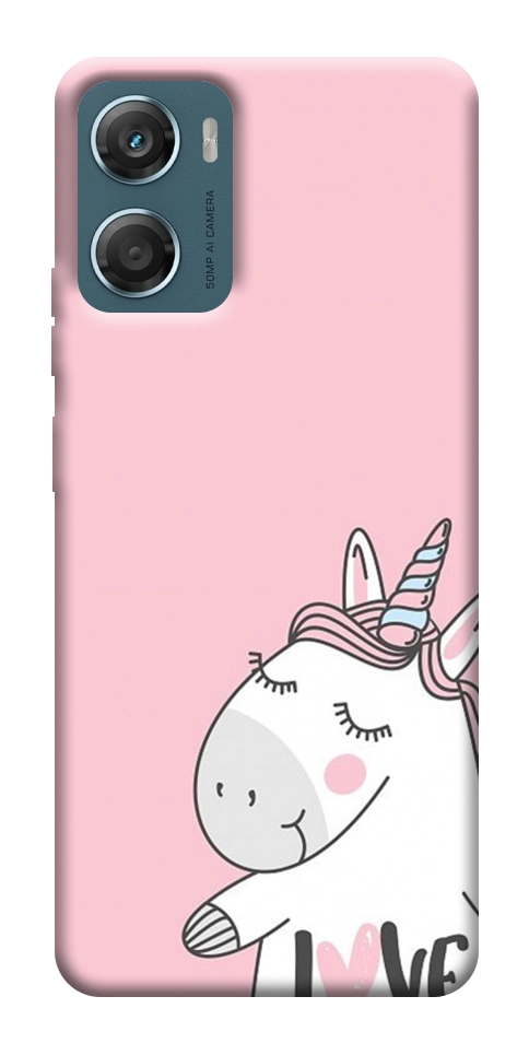 Чохол Unicorn love для Motorola Moto G06