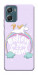Чехол Believe in your dreams unicorn для Motorola Moto G06