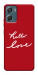 Чехол Hello love для Motorola Moto G06
