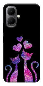 Чехол Космические коты для Infinix Smart 10