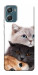 Чехол Три кота для Motorola Moto G06