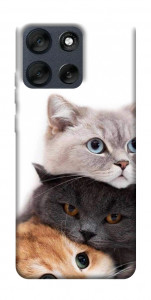 Чехол Три кота для Motorola Moto G56 5G