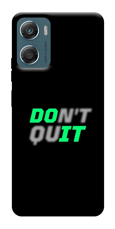 Чехол Don't quit для Motorola Moto G06