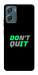 Чехол Don't quit для Motorola Moto G06