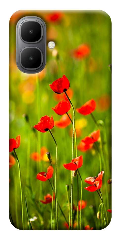 Чохол Макове поле для Infinix Smart 10