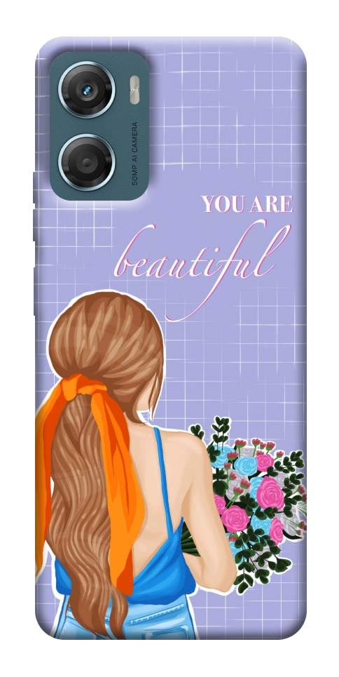 Чехол You are beautiful для Motorola Moto G06