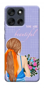 Чехол You are beautiful для Motorola Moto G56 5G