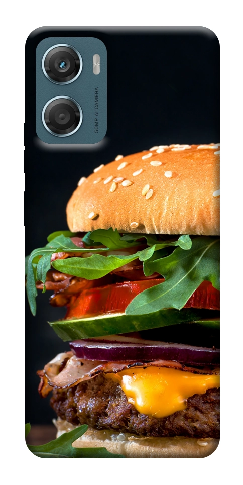 Чехол Бургер для Motorola Moto G06