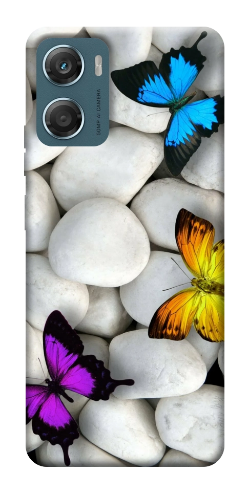Чехол Butterflies для Motorola Moto G06