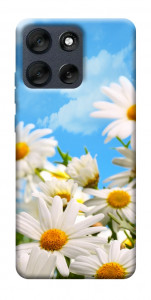 Чехол Ромашковое поле для Motorola Moto G56 5G
