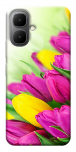 Чохол Барвисті тюльпани для Infinix Smart 10