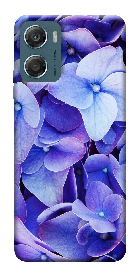 Чехол Гортензия для Motorola Moto G06