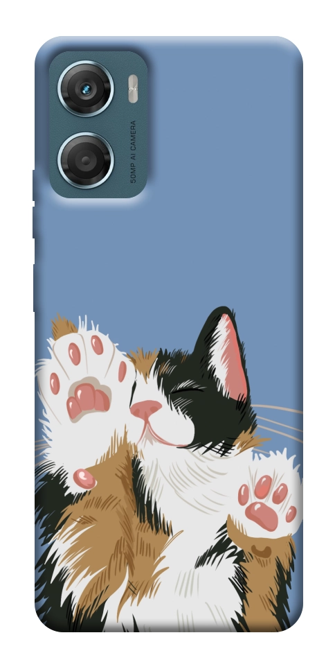 Чехол Funny cat для Motorola Moto G06