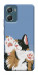 Чехол Funny cat для Motorola Moto G06