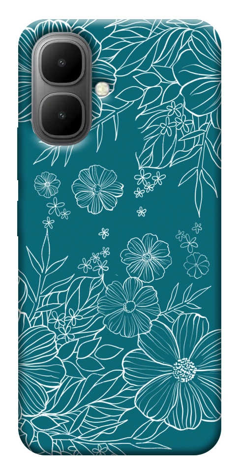 Чехол Botanical illustration для Infinix Smart 10