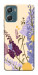 Чехол Flowers art для Motorola Moto G06