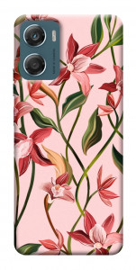 Чехол Floral motifs для Motorola Moto G06