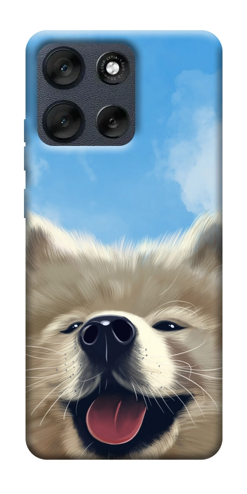 Чехол Samoyed husky для Motorola Moto G56 5G