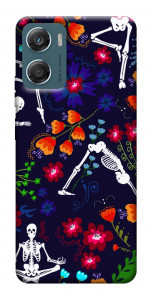 Чехол Yoga skeletons для Motorola Moto G06