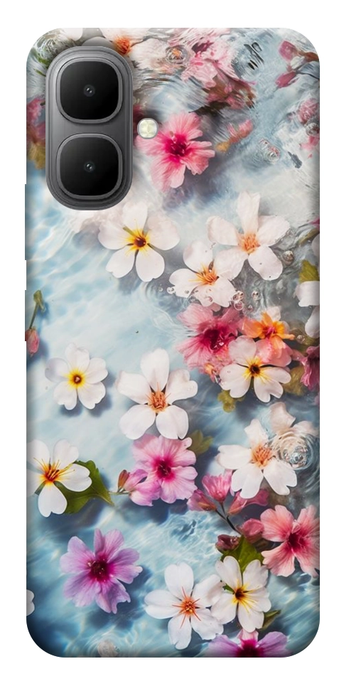 Чехол Floating flowers для Infinix Smart 10
