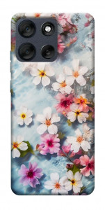 Чехол Floating flowers для Motorola Moto G56 5G