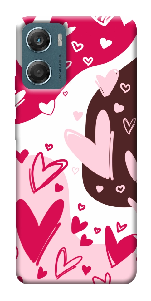 Чехол Hearts mood для Motorola Moto G06