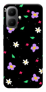 Чохол Квіти та пелюстки для Infinix Smart 10
