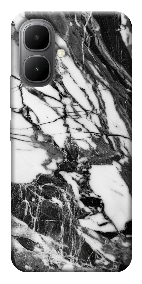 Чехол Calacatta black marble для Infinix Smart 10