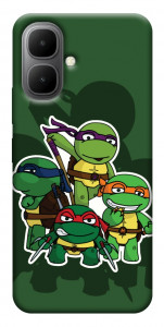Чохол Green turtles для Infinix Smart 10