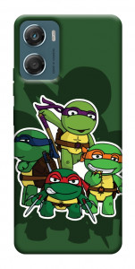 Чехол Green turtles для Motorola Moto G06