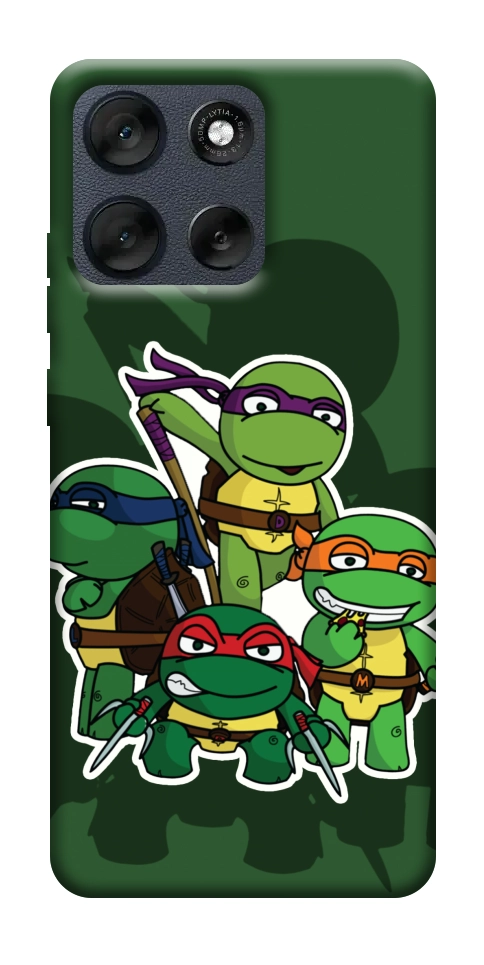 Чехол Green turtles для Motorola Moto G56 5G