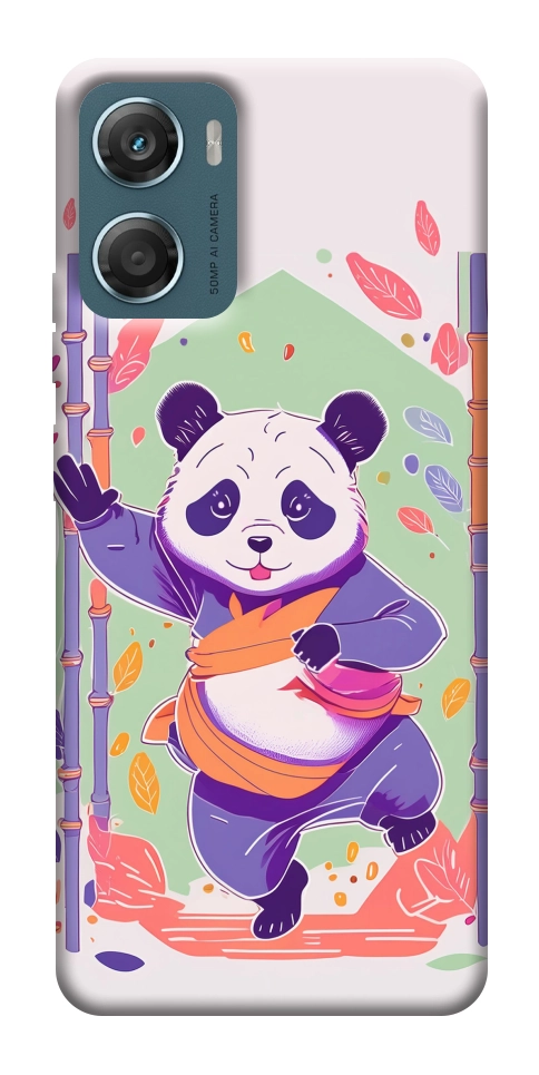 Чехол Панда для Motorola Moto G06