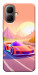Чехол Машинка на закате для Infinix Smart 10