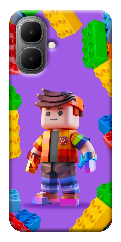 Чехол Colorful constructor для Infinix Smart 10