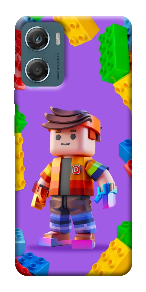 Чехол Colorful constructor для Motorola Moto G06