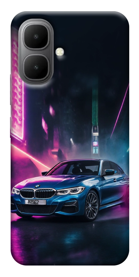 Чехол Неоновое BMW для Infinix Smart 10