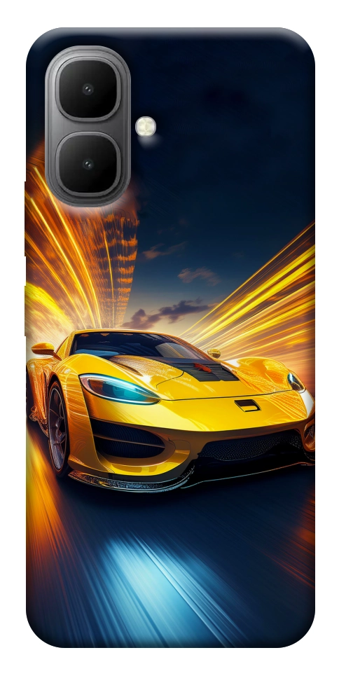 Чехол Yellow Porsche для Infinix Smart 10