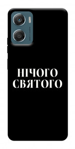 Чехол Nothing sacred для Motorola Moto G06