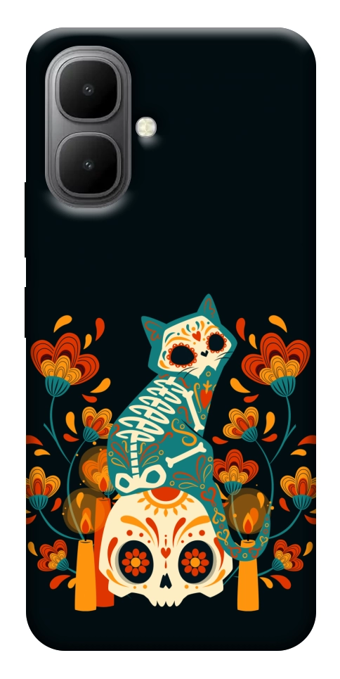 Чохол Bones and Blooms для Infinix Smart 10