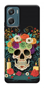 Чехол Skull of celebration для Motorola Moto G06