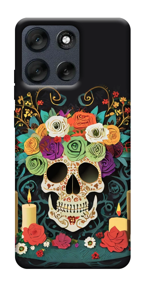 Чехол Skull of celebration для Motorola Moto G56 5G