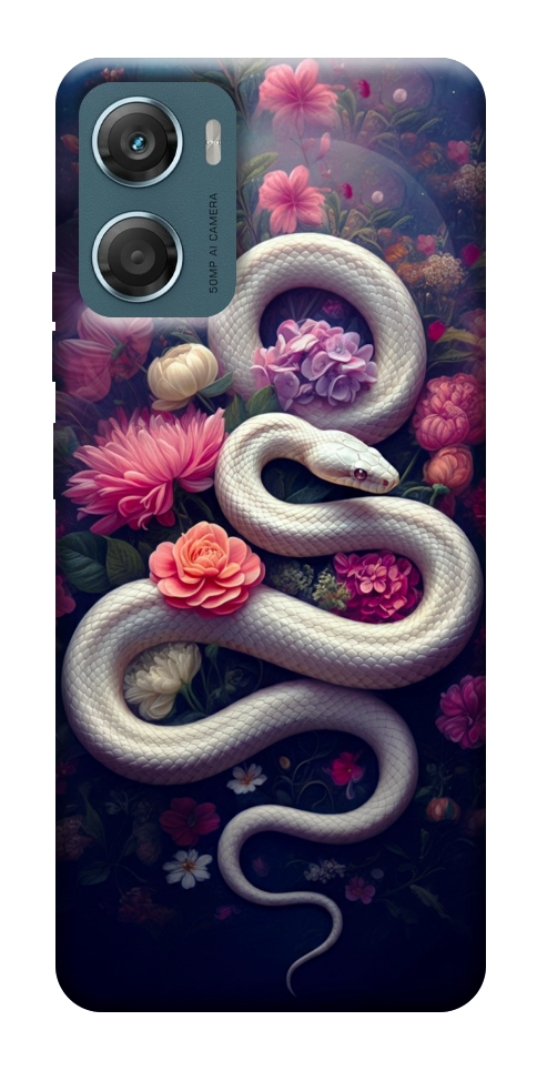 Чехол Flower snake для Motorola Moto G06