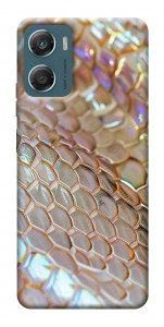 Чехол Gold snake skin для Motorola Moto G06
