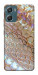 Чехол Gold snake skin для Motorola Moto G06