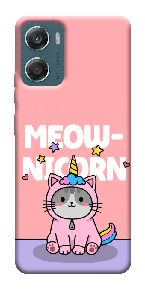 Чехол Cat unicorn для Motorola Moto G06