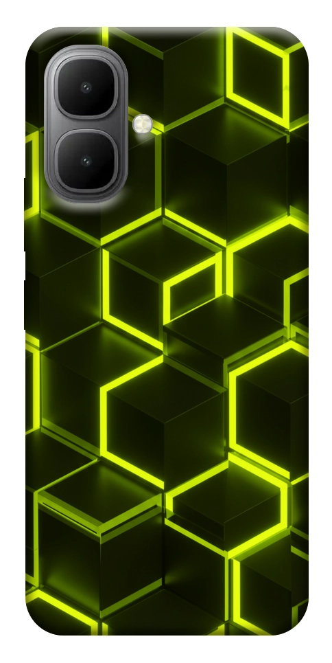 Чехол Neon hexagon для Infinix Smart 10