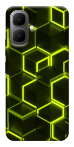Чехол Neon hexagon для Infinix Smart 10